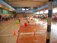 Cпартакиада дошкольных учреждений района «Веселые старты»